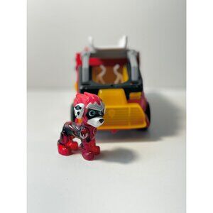 Paw Patrol The Mighty Movie Marshall Firetruck Vehicle Figure